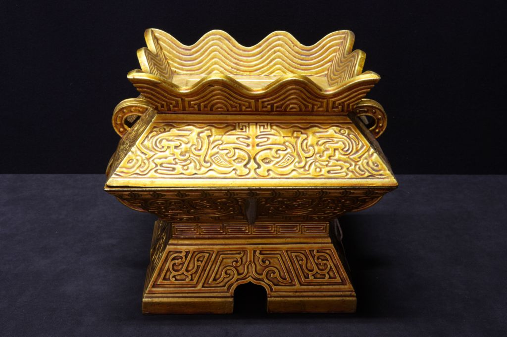 图片[1]-Wood gold paint-China Archive